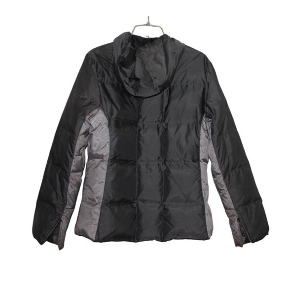 Brooks Brothers Jacket Light & Dark Gray Down  Puffer  Womens Size 12 - Picture 8 of 10